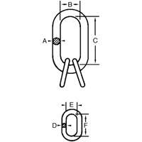 Maillon maître Cam-Alloy Action Paper