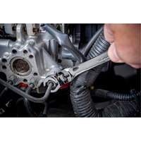 Jeu de cl&eacute;s, Raccord conique/T&ecirc;te articul&eacute;e, 6 morceaux, M&eacute;trique Action Paper