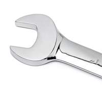 Jeu de cl&eacute;s &agrave; cliquets r&eacute;versibles SAE &agrave; 12 pans et 72 dents avec pochette &agrave; outils enroulable, Combinaison, 7 morceaux, Imp&eacute;rial Action Paper