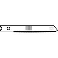 Lames de scie sauteuse, Bim&eacute;tal, Tige en U, 2-3/4" lo, 24 dents par pouce Action Paper