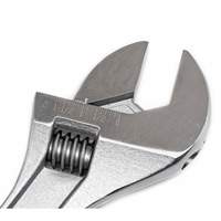 Adjustable Tapered Handle Wrench - Carded, 18" L, 2-1/16"/53 mm Max Width, Chrome/Polished Action Paper