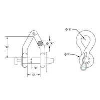 Campbell&reg; Short Body Twisted Clevis Action Paper