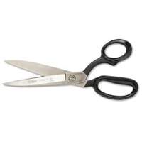 Industrial Shears, 4-3/4" Cut Length, Rings Handle Action Paper