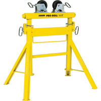 Pro Roll™ Pipe Stand, 2000 lbs. Load Capacity, 36" Pipe Capacity TTT500 | Action Paper