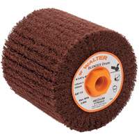 Blendex Surface Conditioning Drum, 4-1/4" Dia. x 4" W, 5/8"-11 Arbor, Medium Grit Action Paper