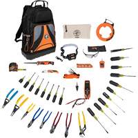 Jeu doutils pro avec sac &agrave; dos &agrave; outils, 41 morcea Action Paper
