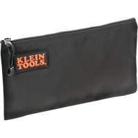 Zipper Tool Pouch, Ballistic Nylon, 1 Pockets, Black Action Paper