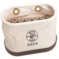 Aerial Oval Bucket, Canvas, 15 Pockets, Natural Action Paper