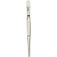 Industrial Tweezers with Blunt Serrated Tip Action Paper
