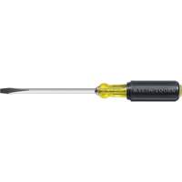 Heavy-Duty Slot Keystone Screwdriver, 5/16", 10-15/16" L, Cushion Grip Handle Action Paper