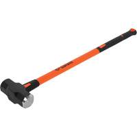 Double-Face Sledge Hammer, 10 lbs., 36", Fibreglass Handle Action Paper