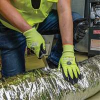 Serrated Duct Knife Action Paper