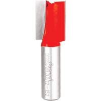 Router Bit - Double Flute Straight Bit, 3/4" Dia., 1-1/4" H, 2-1/2" L, 1/2" Shank Action Paper