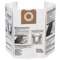 High-Efficiency Vacuum Dust Bags, 12 - 16 US gal. Action Paper