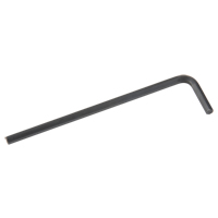 Long Arm Hex Key, Hex End, 4 mm x 4.09" L, L Shape Action Paper