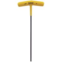 Individual Hex Keys - SAE, Hex End, 7/64" x 6.1" L, T Handle Action Paper