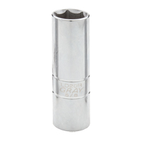 Douille de bougie, Prise 1/2", Douille 5/8", lo 2-1/2" Action Paper