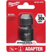 Adaptateur de douille carr&eacute;e &agrave; hexagonale pour tournevis &agrave; percussion Shockwave, Chocs, Prise 1/4", Douille 1/2", 1,875" lo Action Paper