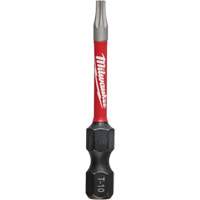 Shockwave Impact Duty Power Bit, Torx, T-10 Tip, 2" Length Action Paper