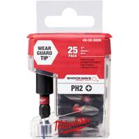Shockwave Magnetic Bit Tip Holder with Phillips Insert Bits Action Paper