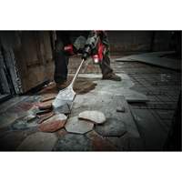 Self-Sharpening Floor Scraper Action Paper