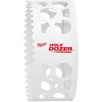 Scie-cloche Hole Dozer, 4-1/2", Profondeur de la coupe 1-5/8", Bim&eacute;tal Action Paper