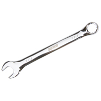 Combination Wrench, 12 Point, 9/16", Chrome Finish Action Paper