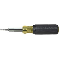 Multi-Bit Tap Tool Driver, 7-3/4" L, Cushion Grip Handle Action Paper