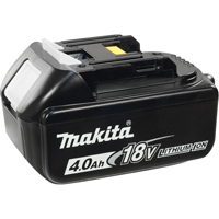 Battery, Lithium-Ion, 18 V, 4.0 A Action Paper