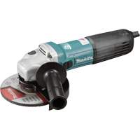 Angle Grinder with SJS II Technology & Thumb Switch, 6", 12 A, 4000-9000 RPM Action Paper