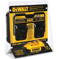 Borne de recharge pour chantier et bloc-piles 4,0 Ah, 12 V/20 V, Lithium-ion Action Paper
