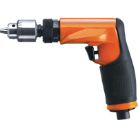 14CF Series Non-Reversible Drill, 38 CFM, 1/4", 80 dBA, 3/8" Chuck, Keyed Action Paper