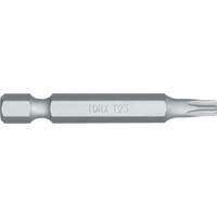 Embout de tournevis, Torx, Embout T-25, Prise 1/4", Longueur 4-4/5" Action Paper