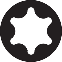 Sixpac Plus Multi-Bit Screwdriver -Replacement Bit, Torx, 6, 1/4" Drive Action Paper