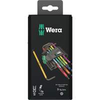 Jeu de cl&eacute;s en L, 9 mcx, Torx Action Paper