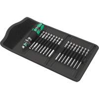 Kraftform Kompakt 60 Screwdriver & Bit Set 17-PC, 6-3/32" L, Plastic Handle Action Paper