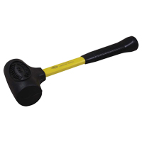 Soft Face Hammer, 32 oz., Textured Grip, 14" L Action Paper