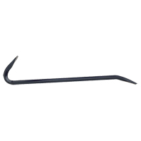 Goose Neck Wrecking Bar, 5" Width, 12" Length Action Paper