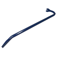 Goose Neck Wrecking Bar, 7/8" Width, 24" Length Action Paper