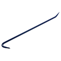 Goose Neck Wrecking Bar, 7/8" Width, 36" Length Action Paper