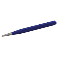 Center Punch, 3/32" Dia., 1/4" Stock Size, 4" L Action Paper