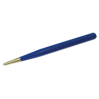 Center Punch, 3/16" Dia., 1/2" Stock Size, 7" L Action Paper