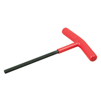 Hex Key, Hex End, 3/32" x 4.33" L, T Handle Action Paper