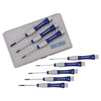 Precision Screwdriver Set, 8 Pcs. Action Paper