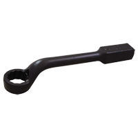 Striking Face Box Wrench, 2", 12 Point, 12-3/4" Long, 45° Offset Head Action Paper