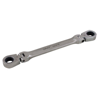 Double Box End Flex Head Ratcheting Wrench Action Paper