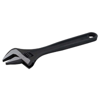 Adjustable Wrench, 4-1/2" L, .55" Max Width, Black Oxide Action Paper