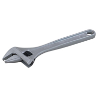 Adjustable Wrench, 6" L, 1" Max Width, Plain Action Paper