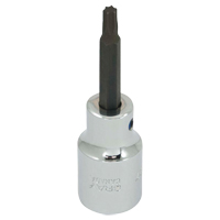 Douille, Torx, T-27 x 3" lo, Prise Prise carr&eacute;e 1/2" Action Paper