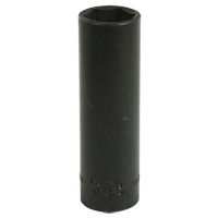 Socket, Impact, 9/16", 3/8" Drive, 6 Points, Deep Action Paper
